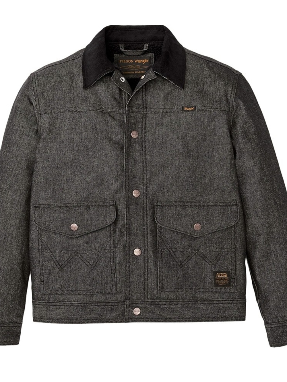 Filson X Wrangler - Relaxed Fit Denim Work Jacket